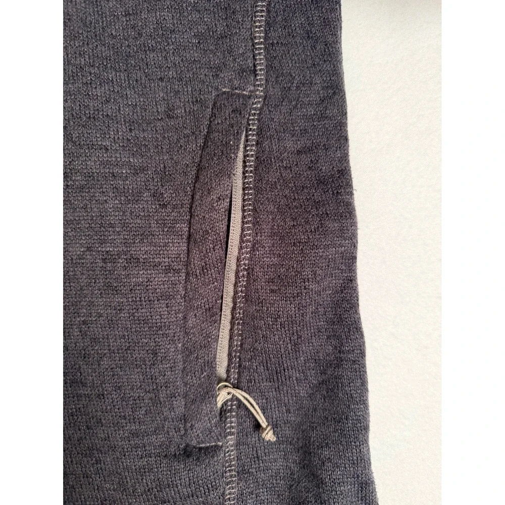 Avalanche Outdoor Supply Co Mens XL Full Zip Sweater Fleece Jacket Charcoal Gray